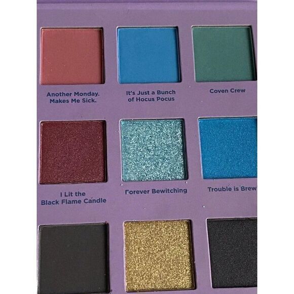 Taste Beauty Disney Hocus Pocus Tonight We Fly 12 Count Eyeshadow Palette NEW - Picture 9 of 14